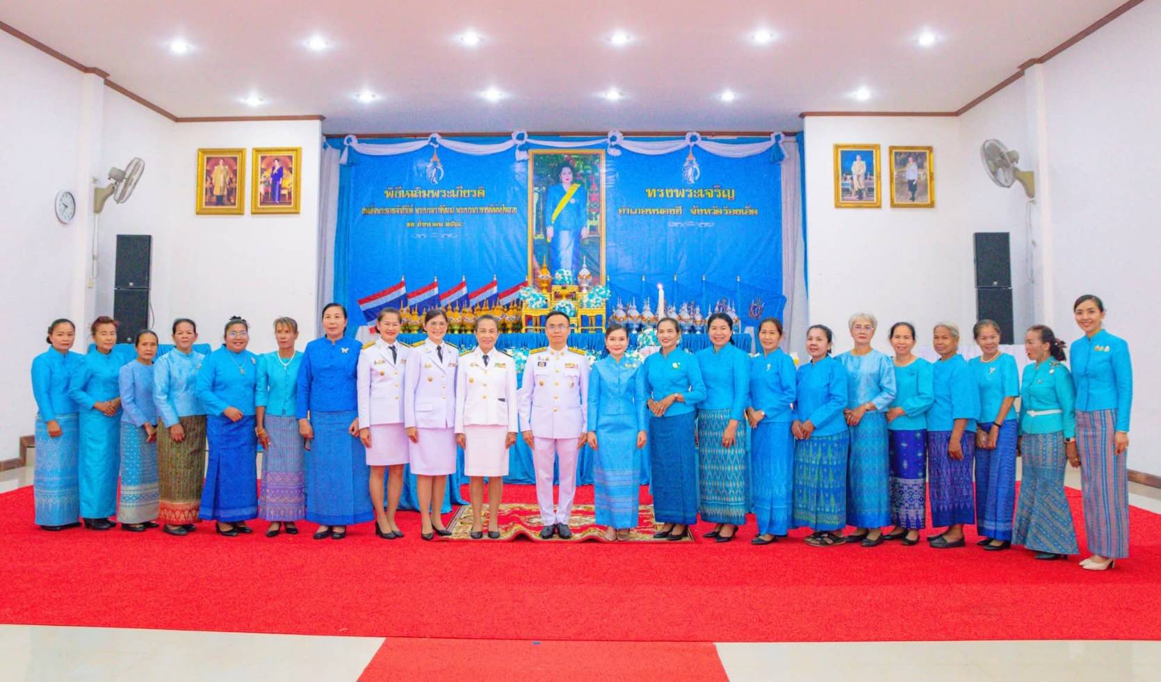 พช.หนองฮี  จังหวัดร้อยเอ็ด เข้าร่วมกิจกรรม สมเด็จพระนางเจ้าสิริกิติ์ พระบรมราชินีนาถ พระบรมราชชนนีพันปีหลวง เนื่องในโอกาสวันเฉลิมพระชนมพรรษา 12 สิงหาคม 2568